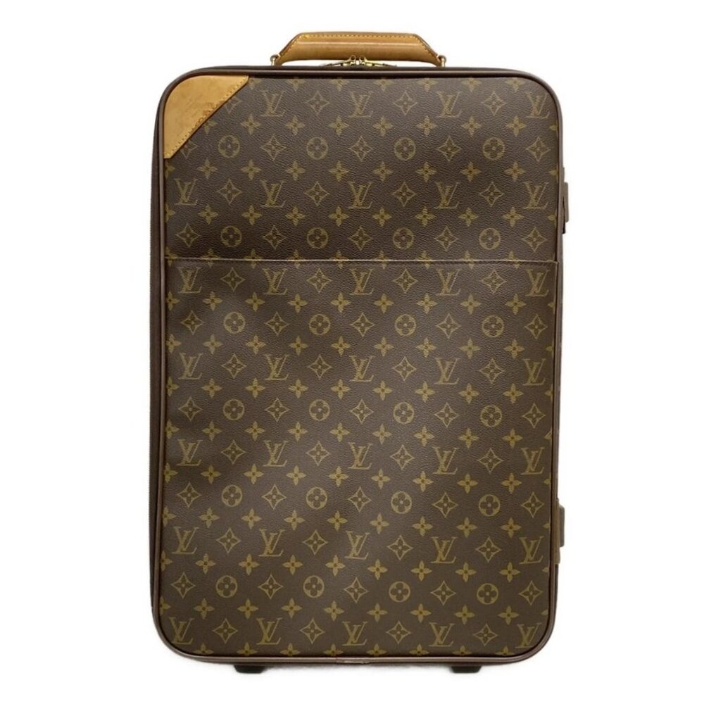 LOUIS VUITTON Pegase 60 (Old model) Monogram Suitcase 914-042125